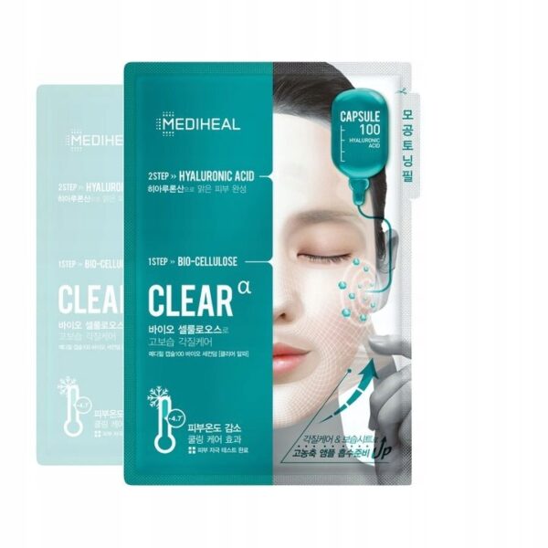 Mediheal Capsule 100 Mask 23 m l+ 4 ml - 2-etapiline mask hüaluroonhappega kõikidele nahatüüpidele.